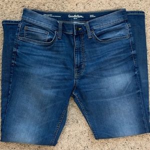 Goodfellow jeans “skinny” fit medium wash